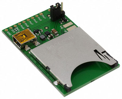 This small module from Electric Imp Electric Imp April small module